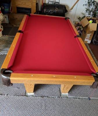 8' Foot Slate pool Table