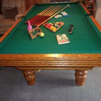 Olhausen 8-1/2 ft. Pool Table & Accessories