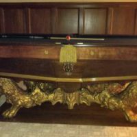 Antique Brunswick Monarch Billiard Table