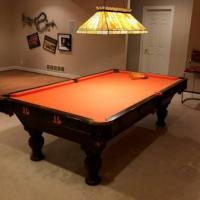 Bengals Theme Pool Table