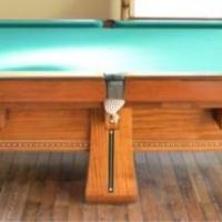 Brunswick Collender Pool Table