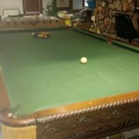 Antique 4X9 Pool Table